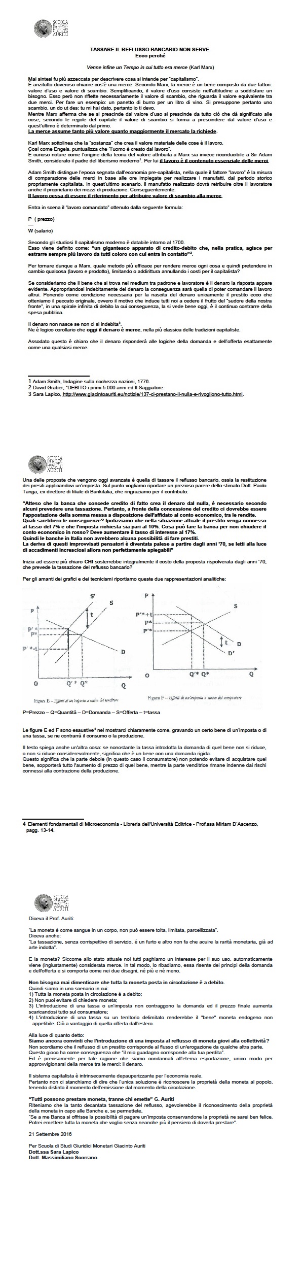 Articolo denaro merce1