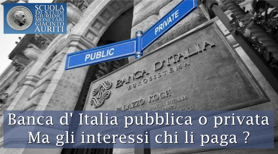 Banca Pubblica o Privata