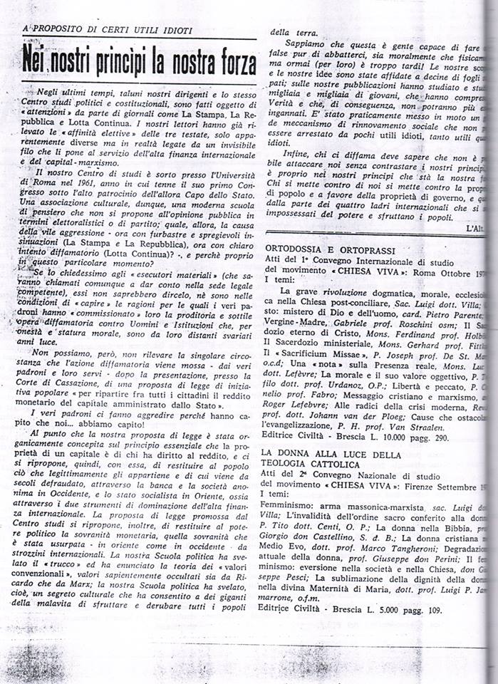 1976 anno IV luglio 01 principi forza